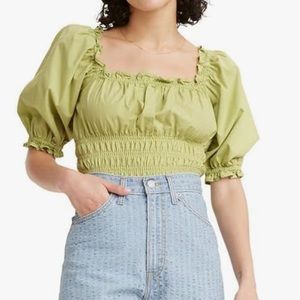 Levi's Women's Tilly Smocked Blouse